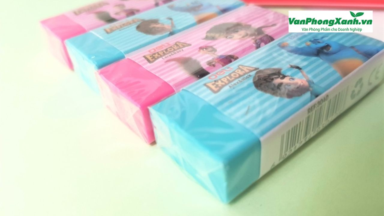 Vì sao nên mua tẩy chì Deli chính hãng tại Văn Phòng Xanh