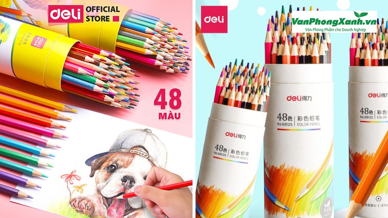 Ưu điểm nổi bật của bút chì màu Deli dành cho bé Ưu điểm nổi bật của bút chì màu Deli dành cho bé