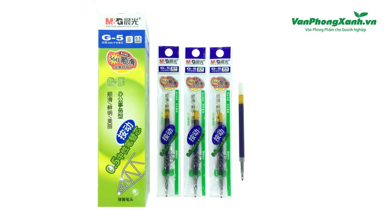 Những lưu ý cần biết trước khi chọn mua ruột bút M&G G5