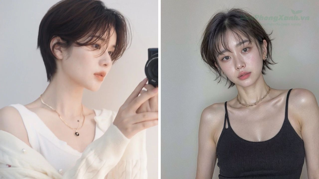 Tóc ngắn pixie hiện đại