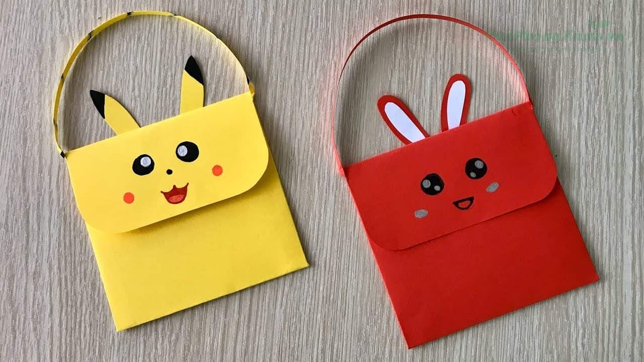 Cách làm túi giấy handmade đơn giản tại nhà