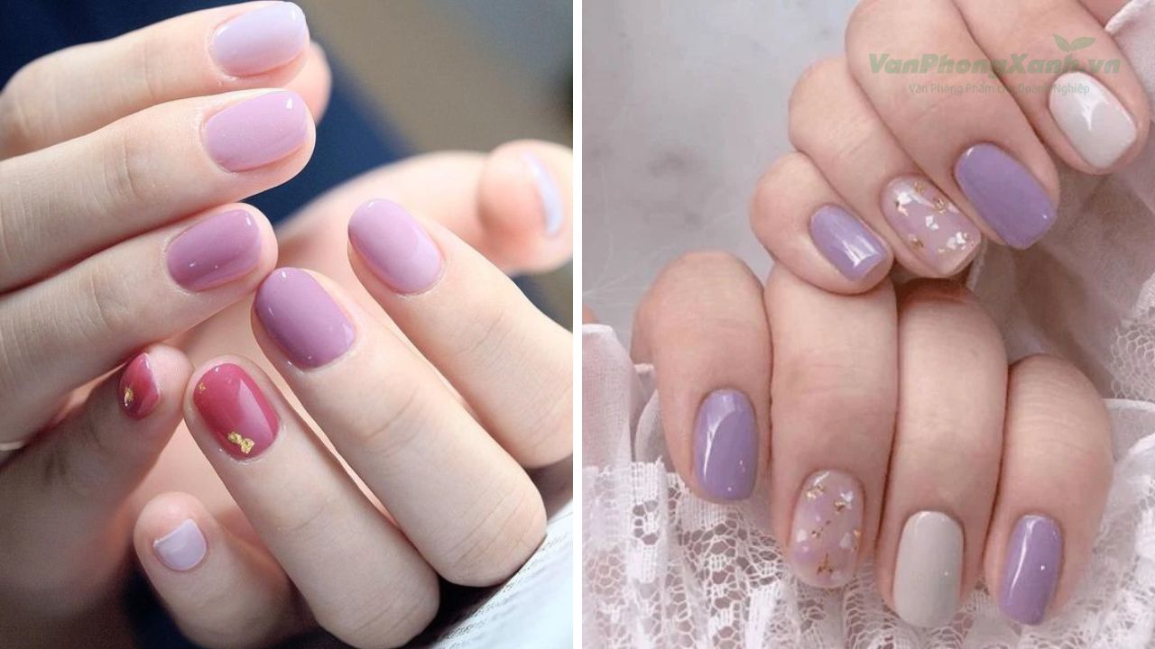 Móng tay pastel ngọt ngào