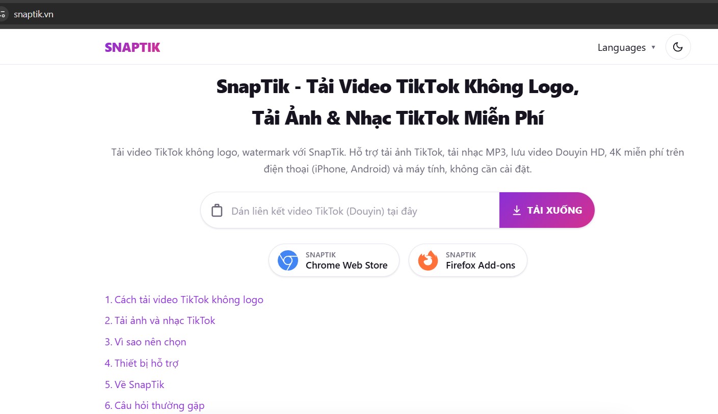 Website snaptik