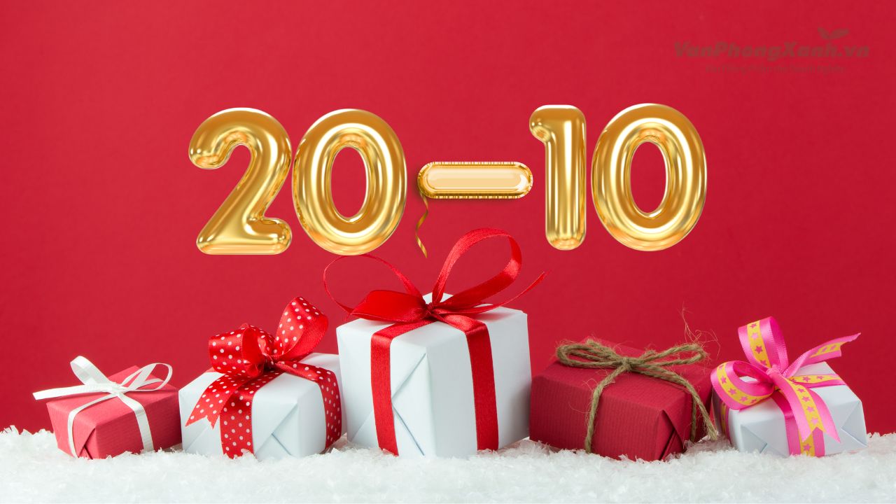 Top 10 quà tặng ý nghĩa và được yêu thích nhất ngày 20/10