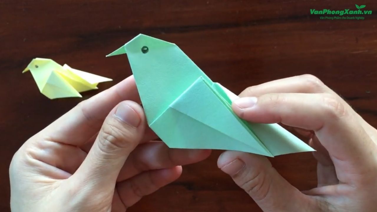 Cách Gấp Con Chim Origami Đơn Giản – Tạo Hình Chú Chim Cực Sinh Động