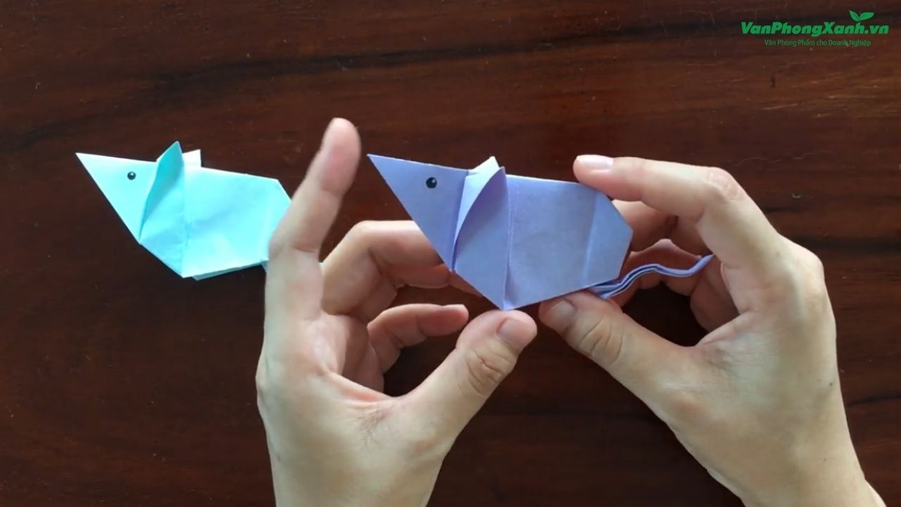 Cách Gấp Con Chuột Origami Đơn Giản – Hướng Dẫn Dễ Làm Cho Người Mới